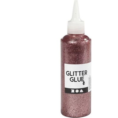 Afbeelding van Creativ Company Glitterlijm Lichtroze, 118ml