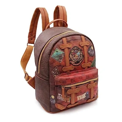 Afbeelding van Warner Bros Harry Potter Rugzak Railway Bruin Hoogte 32cm