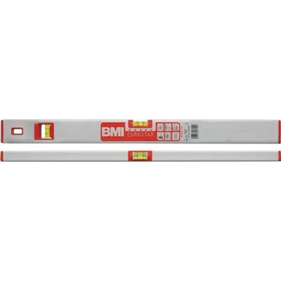 Afbeelding van BMI Waterpas 200 cm aluminium zilver ± 0,5mm/m 1 stuk 690200E