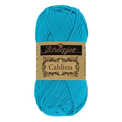 Afbeelding van Scheepjes Cahlista 146 Levendig Blue Garen 10x50g
