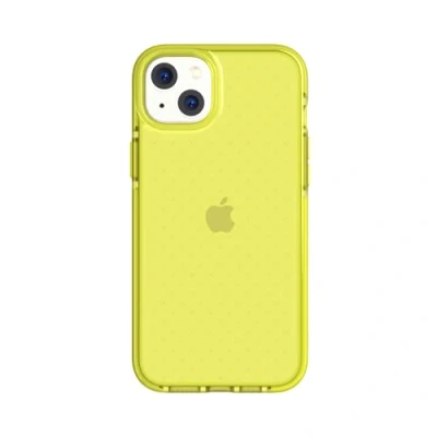 Afbeelding van Tech21 iPhone 14 Plus Evo Check Schokabsorberend en slank beschermend telefoonhoesje met 15ft FlexShock Multi Drop bescherming extra knoppen