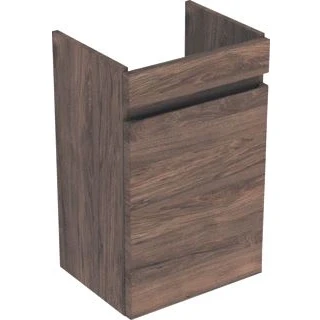 Afbeelding van Geberit Renova Plan fonteinonderbouwkast met deur, noten hickory 384 x