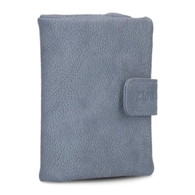 Afbeelding van zwei Portemonnee M.Wallet MW5 Nubuk Sky Blauwgrijs