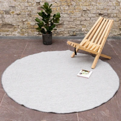 Afbeelding van Rond Buitenkleed Mono Grijs/Wit Dubbelzijdig EVA Interior 200 Ã ̃
