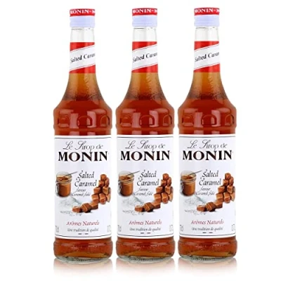 Afbeelding van Monin Siroop Salty Caramel, gezouten, 0,7 l verpakking van 3