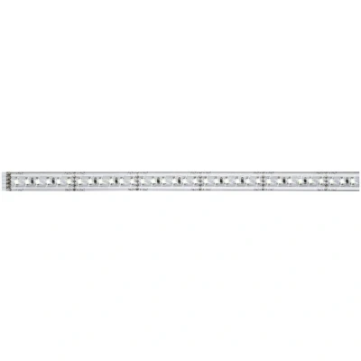 Afbeelding van Paulmann 70676 MaxLED 1000 LED Strip 1 m Stripe 2700 K warm witte lichtstrip gecoate lichtstrips 13,5W 1100 lm 144 24 V, zilver