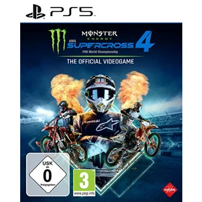 Afbeelding van Monster Energy Supercross The Official videospel 4 (PlayStation PS5)