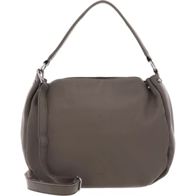 Afbeelding van FREDsBRUDER Leren Schoudertas Nuria Hobo Muddy Taupe Bruine