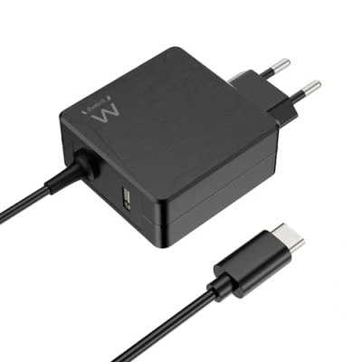 Afbeelding van Oplader Ewent Zwart 65 W (1 Stuks)