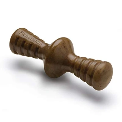 Afbeelding van BENEBONE Zaggler Kauwspeelgoed Nylon Baconsmaak L 19 x 7 cm Geschikt voor middelgrote en grote honden tot 41 kg