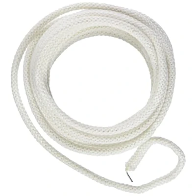 Afbeelding van Rayher Breislang met draad, 5 mm ø, ivoor, streng 3 m, gebreide slang om te knutselen, 55937104