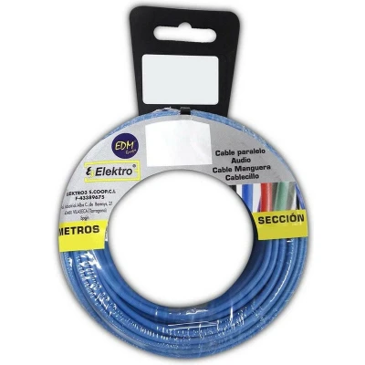 Afbeelding van Edm Kabel Blauw 15 M