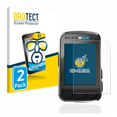 Afbeelding van BROTECT (2 Stuks) Schermbeschermer voor Wahoo Elemnt Bolt V2 GPS Screen Protector Transparant