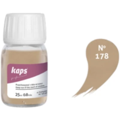 Afbeelding van Kaps super color leer &amp; kunstleer verf inc.cleaner (178) Beuken 25ml