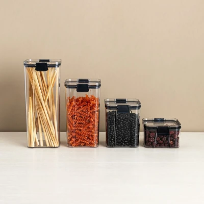 Afbeelding van Voedselopslagcontainer Quid Cocco Transparant Plastic 1,3 L (12 Stuks)