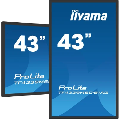 Afbeelding van Iiyama Prolite Tf4339msc b1ag 43&#039;&#039; Full Hd Va Led Tactiele Monitor Zwart One Size / EU Plug