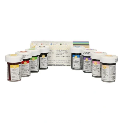 Afbeelding van Wilton Kleurstof Gel Assortiment 8x28g