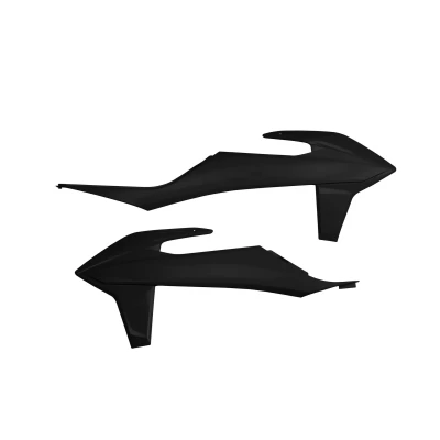 Afbeelding van UFO Radiateurkappen KTM SX125 SX250 SX150 SXF250 SXF350 SXF450 EXC200 EXC F250 EXC300 F350 F450 2019 2022 Zwart