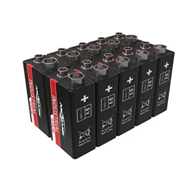 Afbeelding van Ansmann Industriële alkalinebatterijen 9 V E blok 10 stuks 1505 0001