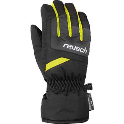 Afbeelding van Bennet R TEX XT Handschoenen Junior Black Melange Safety Yellow990 4 Zwart &amp; Wanten