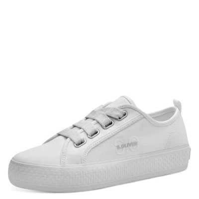 Afbeelding van s.Oliver Low 5 23611 44 Sneakers voor dames, wit, 40 EU, EU