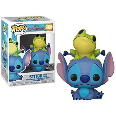 Afbeelding van Funko Knal! Disney Lilo &amp; Stitch 986 met Frog speciale editie