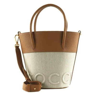 Afbeelding van Coccinelle Myrtha Handtas, Dames, Maat: One Size, Natural/cuir