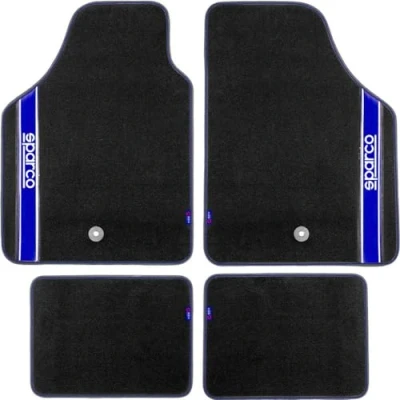 Afbeelding van Sparco automatten set Stof Blauw