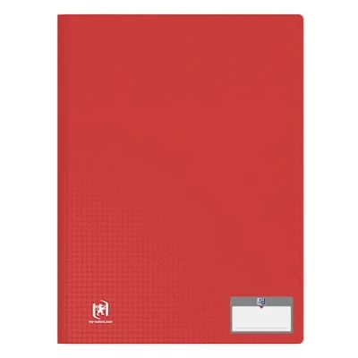 Afbeelding van OXFORD Memphis documentenmap, A4, 60 pagina&#039;s / 30 hoezen, polypro, rood