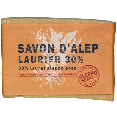 Afbeelding van Aleppo Soap Co Savon D&#039;Alep Zeep met 30% Laurier 200GR