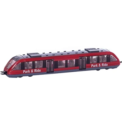 Afbeelding van SIKU 1646, Local Train, Metal/Plastic, 1:120, Red, Compatible with other toys