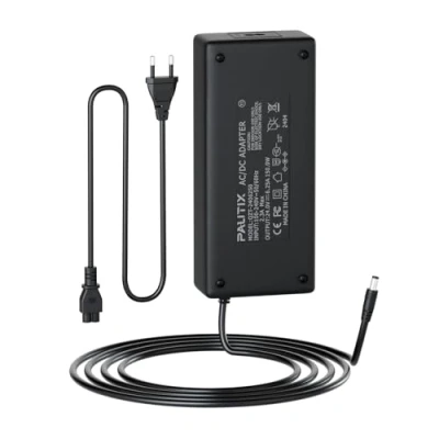 Afbeelding van PAUTIX led strip, EU stekker, voeding DC 24 V, 6,25 A, 150 W, voor strips, AC 100 240, driver, witte