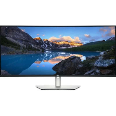 Afbeelding van Dell UltraSharp U4025QW 40 5K Wide Ultra HD 120Hz USB C Curved IPS Monitor Zilver, Zwart