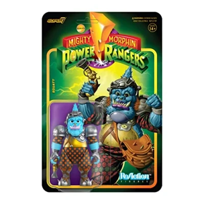 Afbeelding van Mighty Morphin Power Rangers ReAction Action Figure Wave 3 Squatt 10 cm