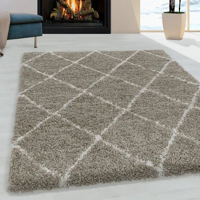 Afbeelding van Vloerkleed Alvor 200x290cm Beige 123vloerkleed.nl is de online webshop voor vloerkleden en woonaccessoires.