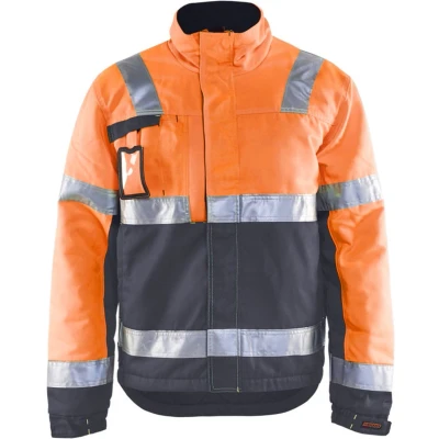 Afbeelding van Blaklader Winterjas High Vis 4862 1811 Oranje/Medium Grijs XL