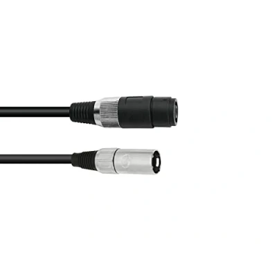 Afbeelding van Omnitronic Adaptercable Speaker(F)/XLR(M) 1m bk