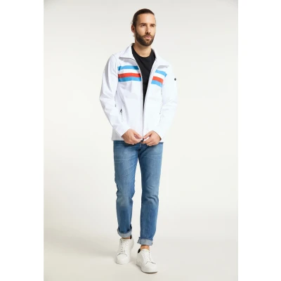 Afbeelding van Functioneel jack DREIMASTER XL / Witte Retro Blauwe 94% Polyester 6% Elastaan