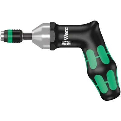 Afbeelding van Wera 7462 Kraftform momentschroevendraaier pistoolgreep rapidaptor wisselhouder 3 8.8nm