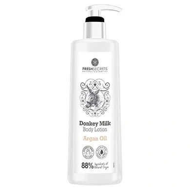 Afbeelding van Fresh Secrets Body Lotion *Ezelinnenmelk &amp; Argan Olie* 200ml