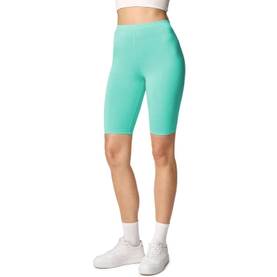Afbeelding van Merry Style MS MS10 145 LE Dames Leggings Sport Vrijetijdsbroek Kort Viscose Sporbroek Yogabroek Munt M