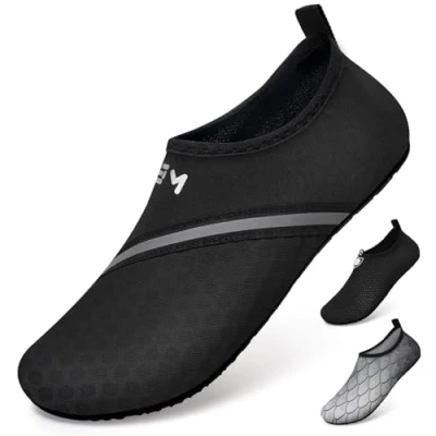 Afbeelding van Waterschoenen Badschoenen Duikschoenen Superlicht Snel Antislip Drogen Heren Dames Surfen Strand Zwembad Uniseks(xb.zwart 44/45)