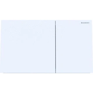 Afbeelding van Geberit sigma 70 bedieningsplaat df frontbediend 25x14 6cm matwit 115 622 jt 1