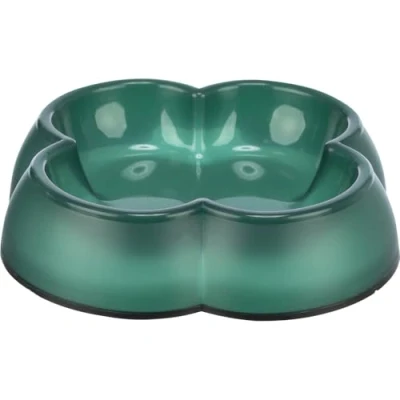 Afbeelding van TRIXIE VOERBAK / WATERBAK TRANSPARANT KUNSTSTOF RUBBERRING ASSORTI