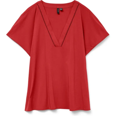 Afbeelding van Vero Moda Bella Wide Top Dames Maat XL