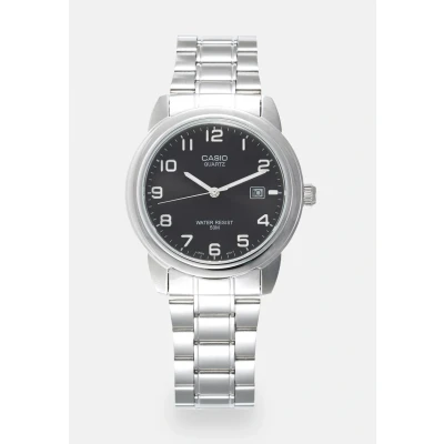 Afbeelding van Casio Unisex Horloge silvercoloured/black, Maat: One Size, Silver/coloured/black