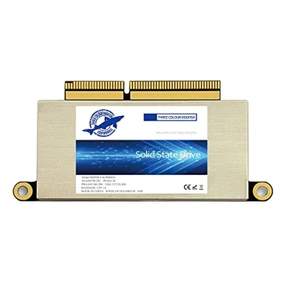 Afbeelding van Dogfish 1TB SSD voor MacBook PCIe Gen3x4 M.2 NVMe, Interne Solid State Drive Upgrade Pro A1708 (2016 2017)