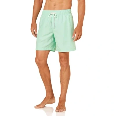 Afbeelding van Amazon Essentials Men&#039;s Sneldrogende zwembroek met binnenbeenlengte van 18 cm, Mintgroen, XXL