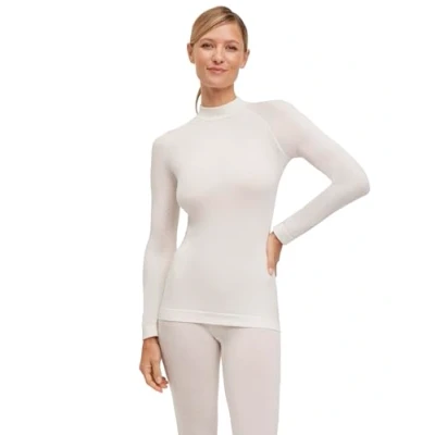 Afbeelding van Falke Wooltech Round NECK COLD TO VERY Temperatures Hemd, Dames, Maat: XL, Off white