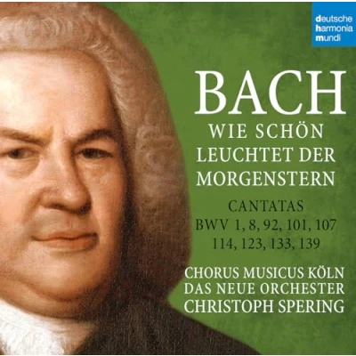Afbeelding van Christoph Spering Bach: Wie schön leuchtet der Morgenstern BWV 1,8,92,101,107,114,123,133,139 (CD)